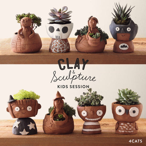 Clay & Sculpture 4 Weeks Kids Class ๐