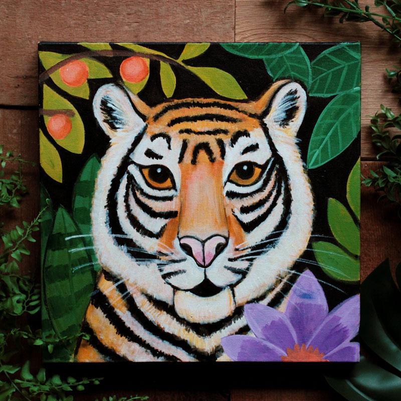 Rousseau Tiger Painting