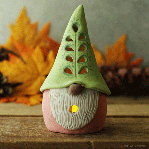 Autumn Gnome Lantern