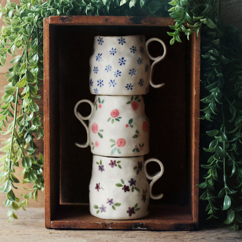 Floral Tea Mugs