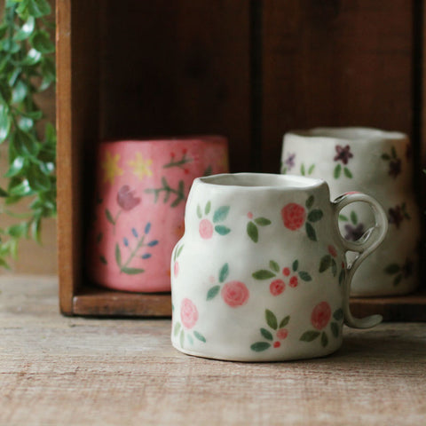 Floral Tea Mugs