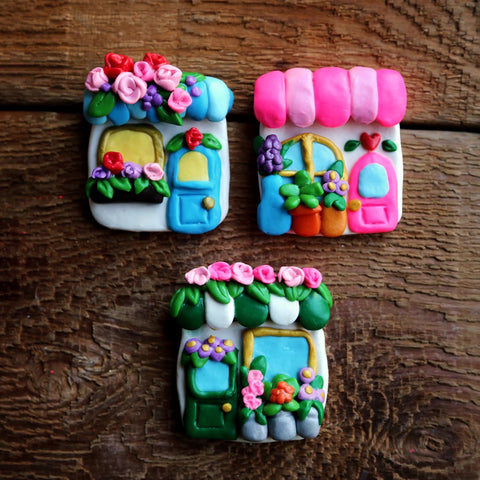 May | Flower Shop Magnet