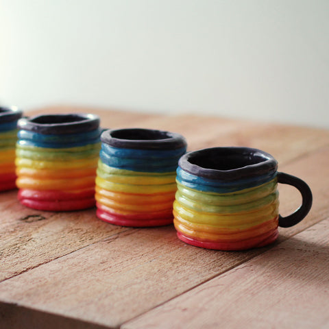 January | Happy Rainbow Mug