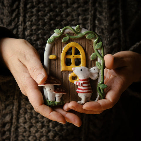 January | Mouse House Fairy Door