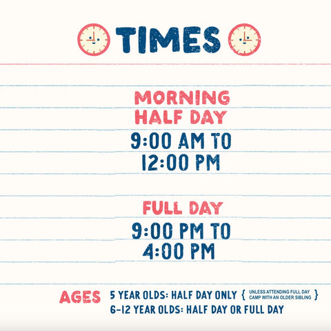 Spring Break Camp | Half Day | 9am-12pm