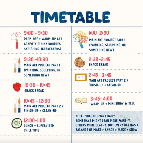 Spring Break Camp | Half Day | 9am-12pm