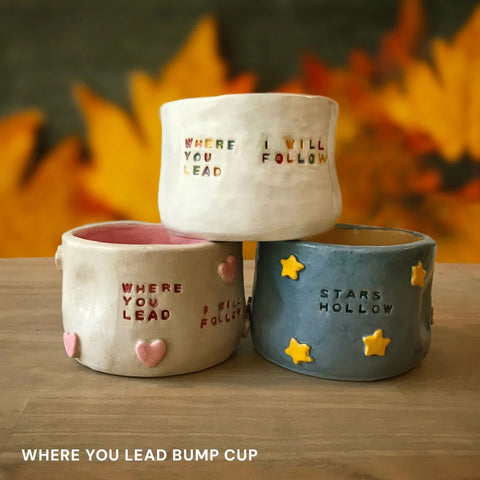 Where You Lead Bump Cup